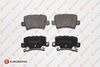 EUROREPAR HONDA тормозные колодки задн.Civic VIII,CR-V III,IV 05- 1617268880