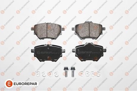 1619790880 Eurorepar EUROREPAR Задние тормозные колодки CITROEN BERLINGO, BERLINGO MULTISPACE, BERLINGO/MINIVAN, C4 GRAND PICASSO II, C4 III, C4 PICASSO II, C4 SPACETOURER, GRAND C4 SPACETOURER 1.2-Electric