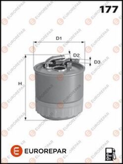 1643630380 Eurorepar E:DIESEL FILTER