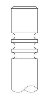 2906.032 Intervalves Клапан IN MB M104/M111/M120 35X7X101.50