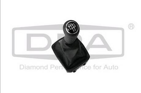 77111634902 DPA Ручка КПП с пыльником черный 5 ступ VW Polo (01-09) (77111634902) DPA