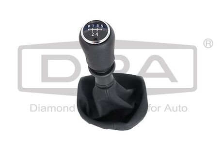 77111642602 DPA Ручка КПП с пыльником черный 5 ступ без рамки VW T6 (16-19) (77111642602) DPA