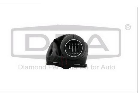 88631695902 DPA Рукоятка (черная) переключателя передач с пыльником (черным) Audi A3 (01-03) (88