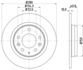 Диск тормозной задний Mazda 6, MX-5 1.8, 2.0, 2.3 (02-) (ND5014) NISSHINBO
