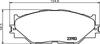 Колодки тормозные дисковые передние Toyota IS 220d, 250, 300h (05-13) (NP1082) NISSHINBO