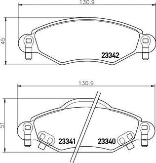 NP1130 Nisshinbo Колодки тормозные дисковые передние Toyota Yaris 1.0, 1.3, 1.5 (01-05) (NP1130) NISSHINBO