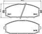 Колодки тормозные дисковые передние Nissan Patrol 3.0, 4.2, 4.8 (00-) (NP2026) NISSHINBO