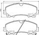 Колодки тормозные дисковые передние Nissan X-Trail III (T32) (13-)/Renault Koleo NP2060