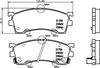 Колодки тормозные дисковые передние Mazda 626 1.6, 1.8 2.0 (91-97) (NP5003) NISSHINBO