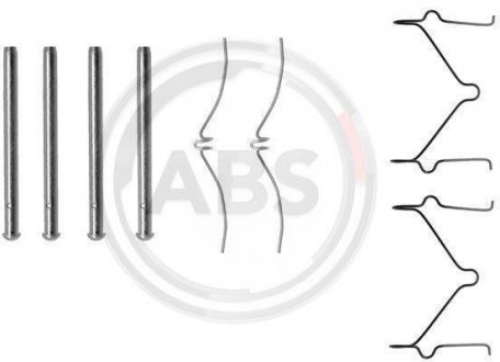 1124Q A.B.S. Комплект монтажный тормозных колодок