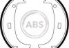 Комплект тормозных колодок, стояночная тормозная система A.B.S. 8950