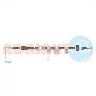 10.0275 ADRIAUTO Трос ручного гальма