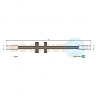 13.1250 ADRIAUTO ADRIAUTO FORD Шланг тормозной задн. бараб. тормоз Mondeo -96