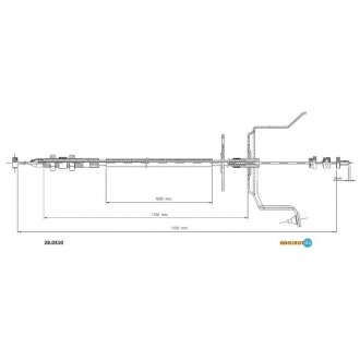 28.0310 ADRIAUTO Тросик газу