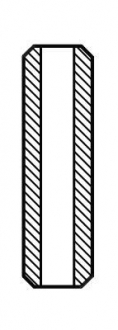 VAG92089 AE Направляющая клапана in/ex mb om400 (67.0x12.0x18.05) (пр-во ae)