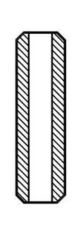 VAG92389 AE Направляющая клапана выпускного. R.V.I. MIDR 06.02.26. 67x10x16