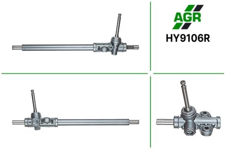 Рулевая рейка без ГУР восстановленная HYUNDAI ACCENT III (MC) 05-,KIA RIO II (JB) 05- AGR HY9106R (фото 1)