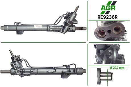 Рулевая рейка с ГУР восстановленная RENAULT LAGUNA 01-07 AGR RE9236R