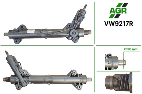 Рулевая рейка с ГУР восстановленная MERCEDES Sprinter 2006-,VW Crafter 2006- AGR VW9217R