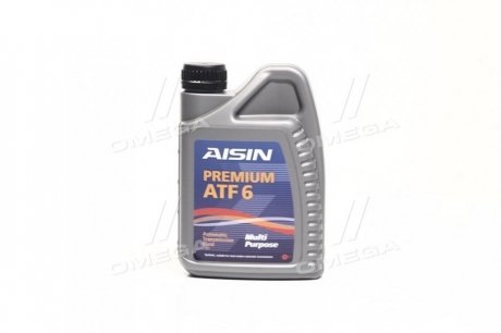 ATF-92001 AISIN Масло трансмисс. aisin atf6 dexron- iii atf3 (канистра 1л)