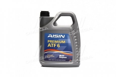 ATF-92005 AISIN Масло трансмисс. aisin atf6 dexron- iii atf3 (канистра 5л)