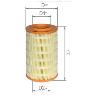 AF0126 ALPHA FILTER Фильтр воздушный fiat ducato 94-, citroen jumper 94- (пр-во alpha filter)