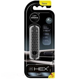 83575 Aroma Ароматизатор на дефлектор Aroma Car HEX 10g - BLACK