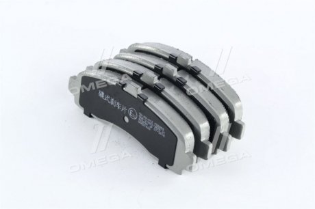 50-00-012 ASHIKA Колодки тормозные дисковые передние nissan micra ii k11 (пр-во ashika)