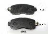 Колодки тормозные дисковые передние NISSAN LEAF ELECTRIC 10- (пр-во ASHIKA) 50-01-1001