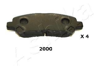 51-02-2000 ASHIKA Тормозные колодки дискові зад. Toyota Kluger II 3.5 07-/Highlander 2.7 09-