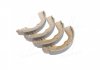 Колодки тормозные барабанные задние mitsubishi (пр-во ashika) 55-05-521