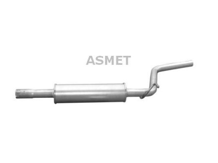 Глушитель системы выпуска, передний Asmet 03.102