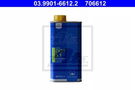 03990166122 ATE Тормозная рідина Super DOT5.1 1L