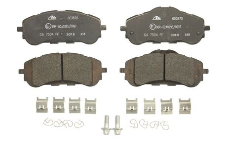 13.0460-3870.2 ATE Тормозные колодки дискові