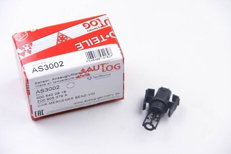 AS3002 AUTLOG Датчик температуры воздуха MB Sprinter/Vito 1.8-3.0 96- AUTLOG AS3002