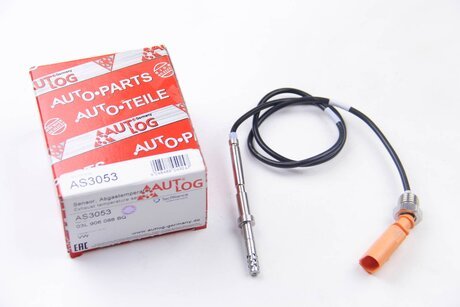 AS3053 AUTLOG Датчик температуры ОГ VW T5/T6 2.0D 09- (после катализатора) AUTLOG AS3053