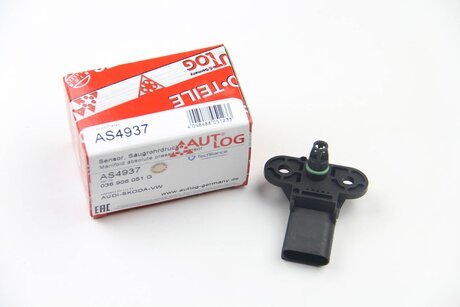 AS4937 AUTLOG Датчик давления наддува (4 конт.)A4/A6/Q7/FABIA/OCTAVIA 1.2-6.3 03- AUTLOG AS4937