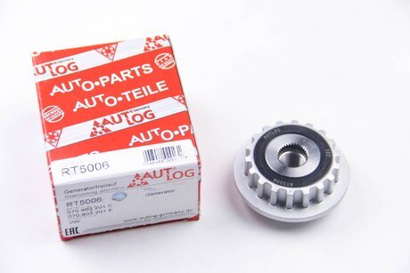RT5006 AUTLOG Шкив генератора/кондиционера T5 2.5TDI AUTLOG RT5006