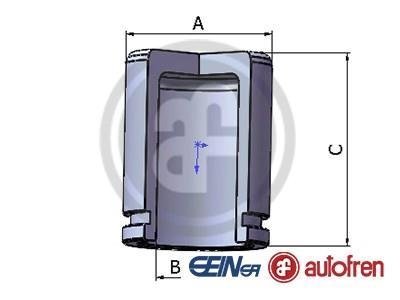 D0-25294 AUTOFREN Поршенек тормозного суппорта