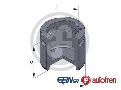 D025311 AUTOFREN Поршенек суппорта перед VECTRA/OMEGA (54x47,9мм) 86-95 AUTOFREN SEINSA D025311