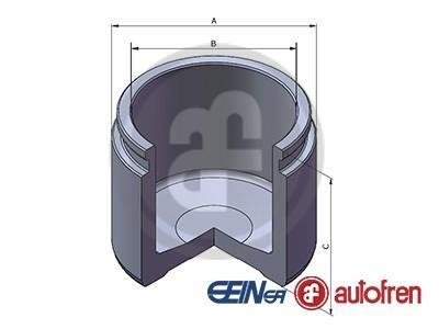 Поршень тормозного суппорта AUTOFREN D0-2533 (фото 1)