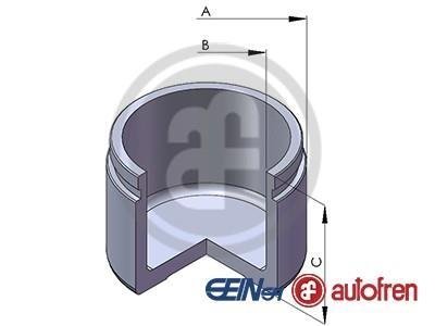 D02541 AUTOFREN Поршенек тормозного суппорта