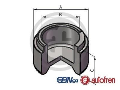 Поршень гальмівного супорта AUTOFREN D025519