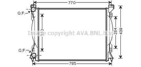 AI 2233 AVA COOLING Радiатор