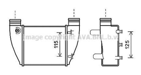 AI 4364 AVA COOLING Интеркулер