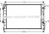 Радиатор охлаждения двигателя audi a6 2.5td at 97-01 (ava) AIA2157