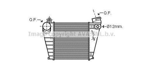 AIA 4200 AVA COOLING VW-GO4 Интеркулер