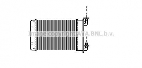 BW6022 AVA COOLING Радиатор отопителя bmw e30/z1 88- 316->325 (ava)