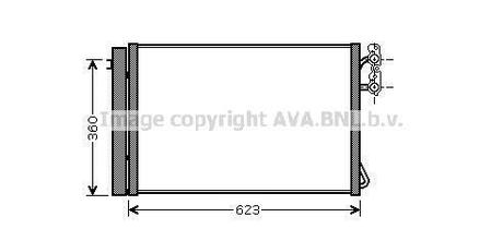 BWA5295D AVA COOLING Конденсатор, кондиционер