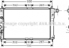 Радиатор охлаждения daewoo lanos (97-) 1.3-1.6 i (пр-во ava) DWA2015